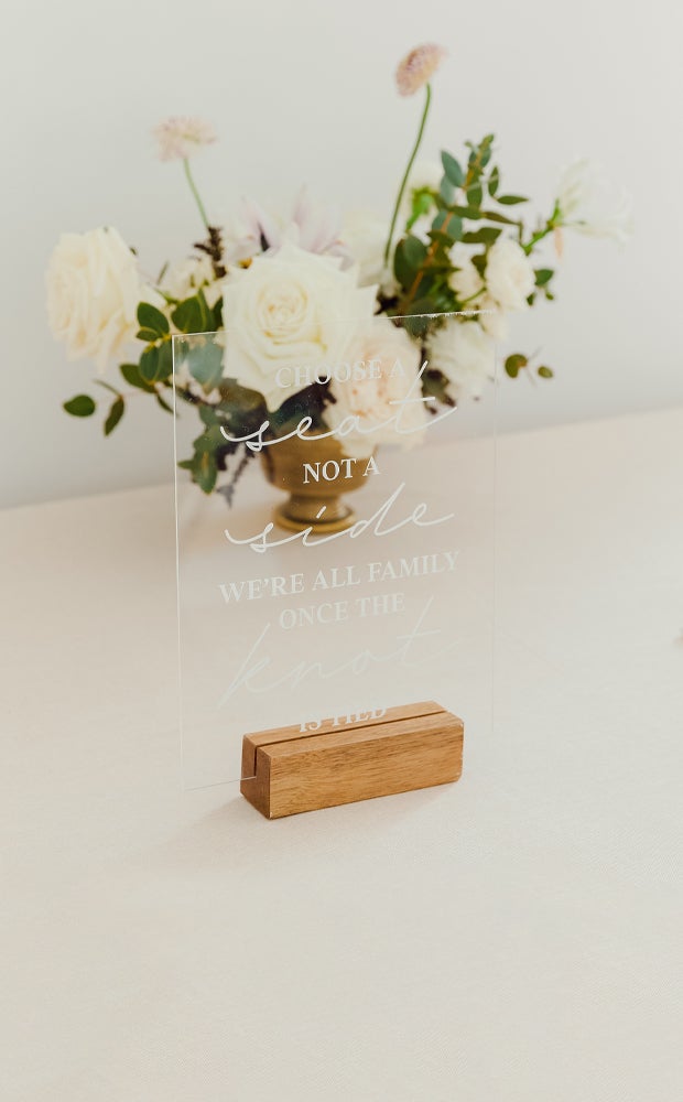 Category Slider - 8 x 10 Acrylic Signs