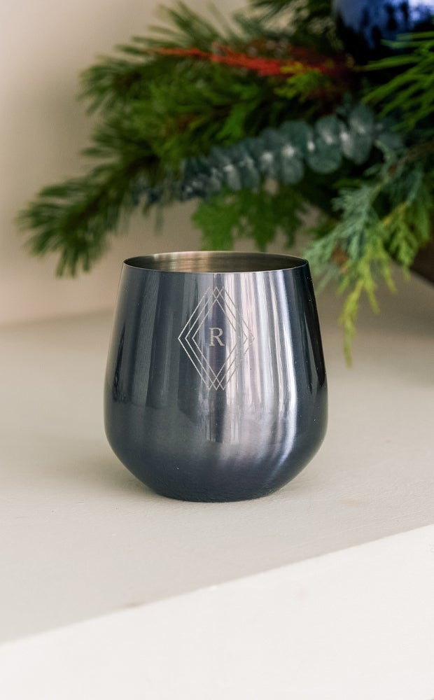 Category Slider - Stemless Wine Tumbler - Holiday