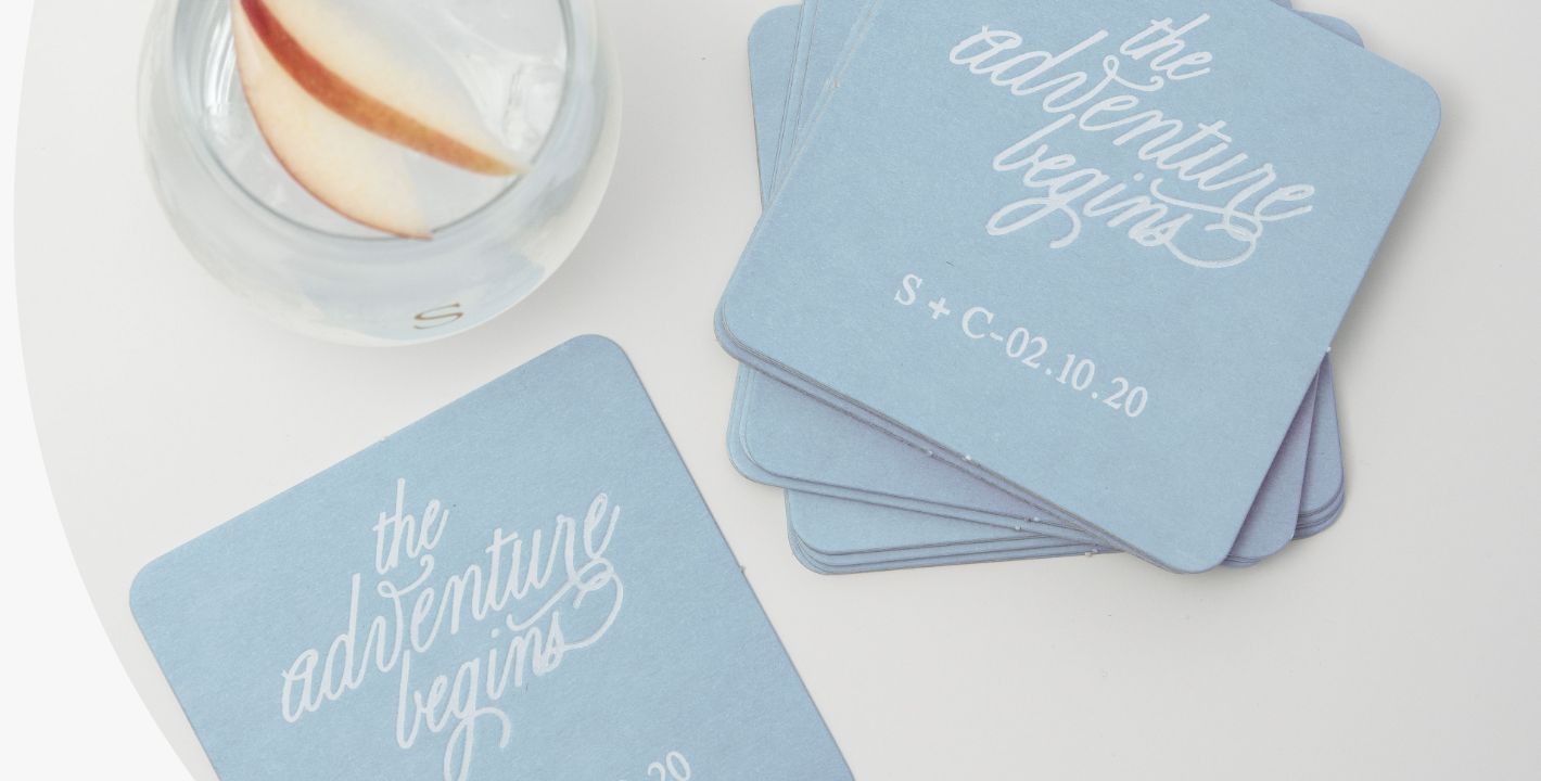 Square Paper Coasters