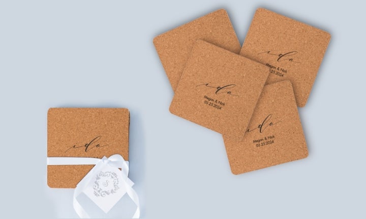 Square Cork Coasters