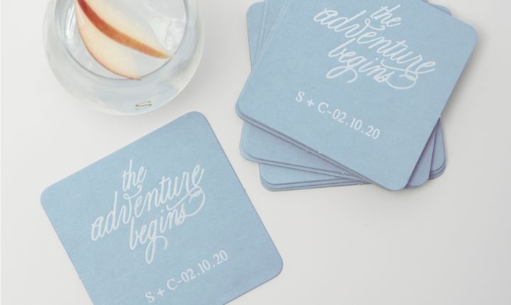 Square Paper Coasters