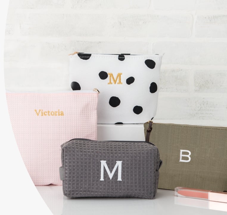 Landing Page - Personalised Makeup Bags And Brushes