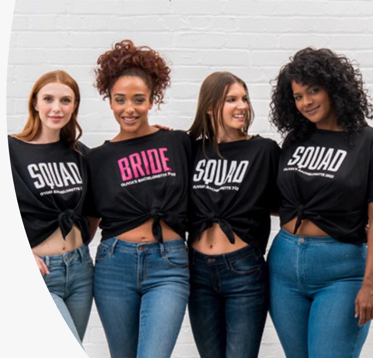 Landing Page - Hen Party Apparel