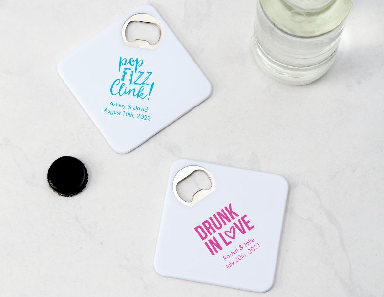 Shop Plastic Coaster With Bottle Openers