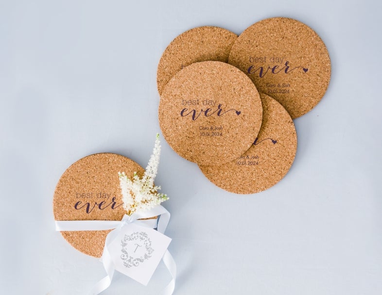 Shop Circle Cork Coasters