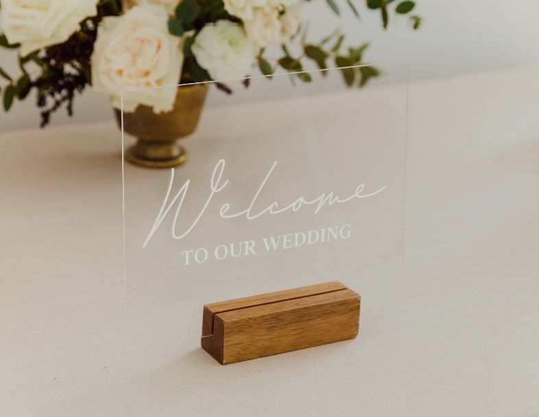 Shop Welcome To Our Wedding Signs