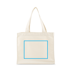 Large Canvas Tote Bag Template